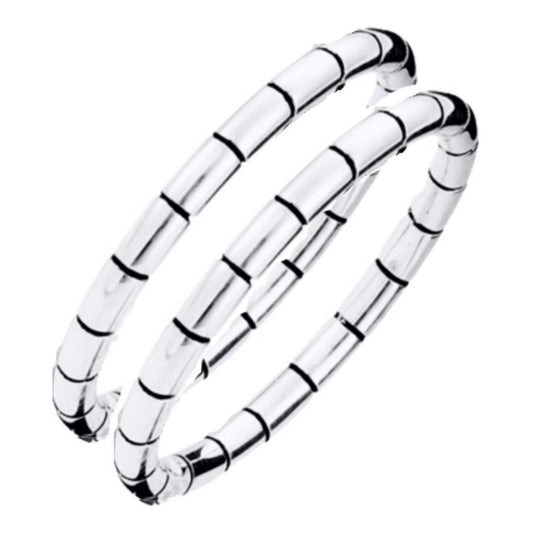 Double Ring Pure 925 Silver Identical - Exclusive